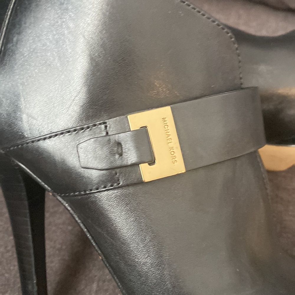 MICHAEL MICHAEL KORS Giuliano peep toe booties - Picture 8 of 8